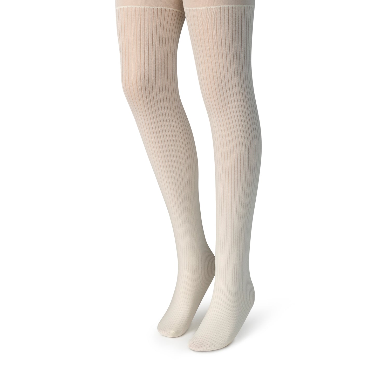 Florence Girls Micro-nylon Fine Rib Tights (Style 1168)