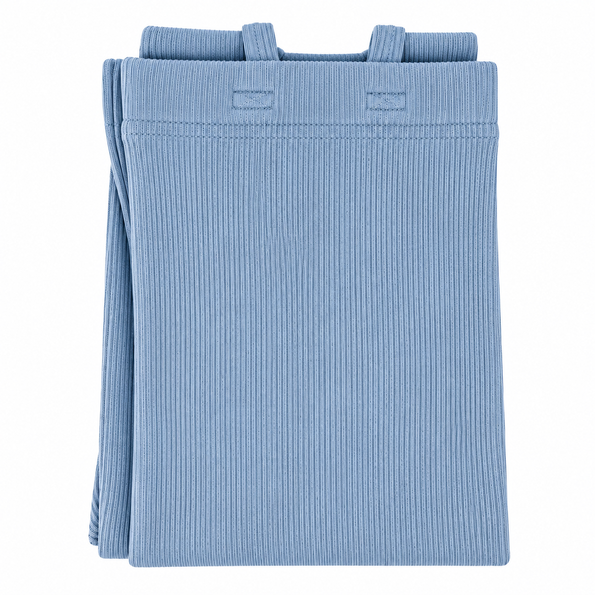 Butterfly Infant & Toddler Fine Ribbed Suspender Leggings (Style 1376) - blue
