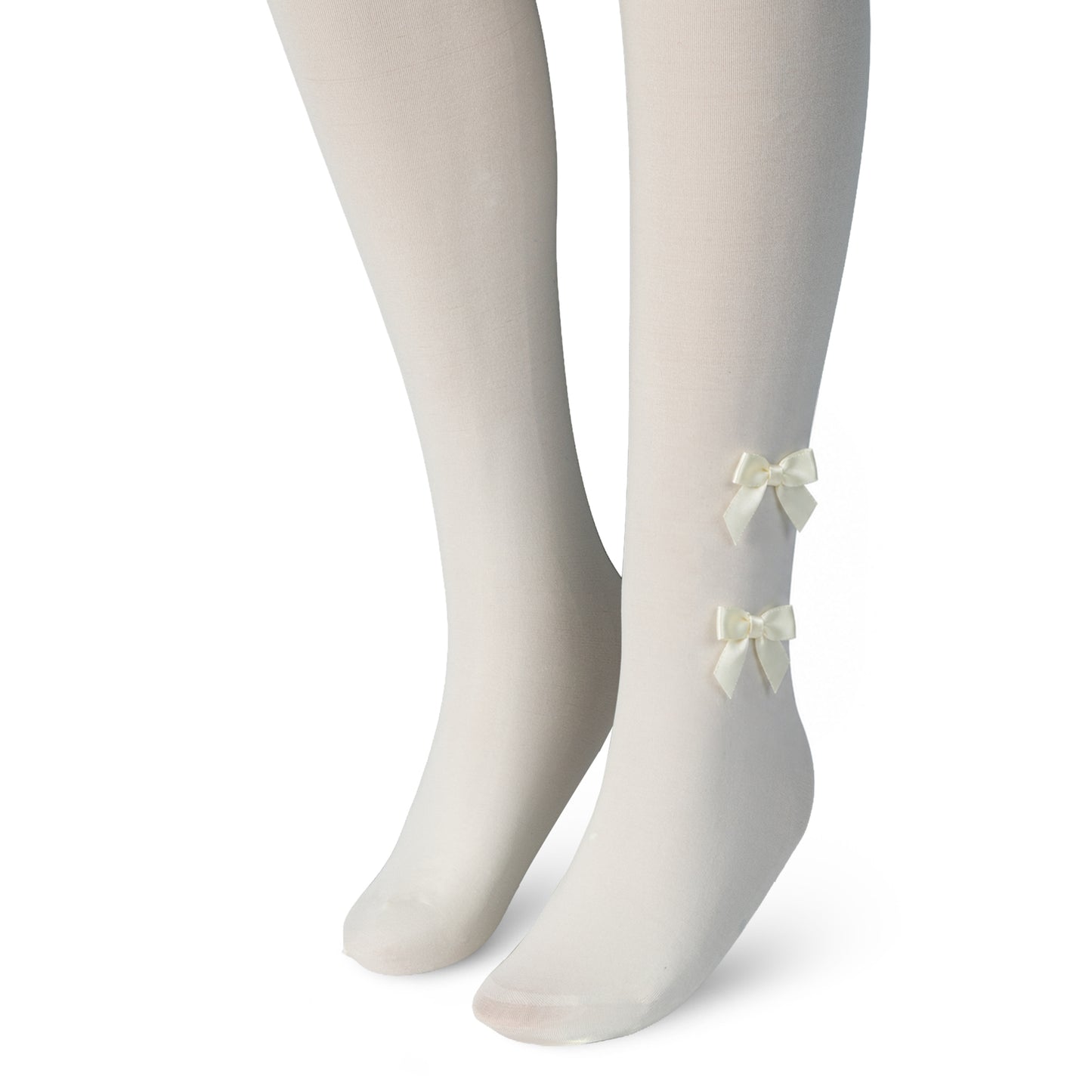 Florence Girls Pattern Tights – Ribbon Bow (Style 1125)