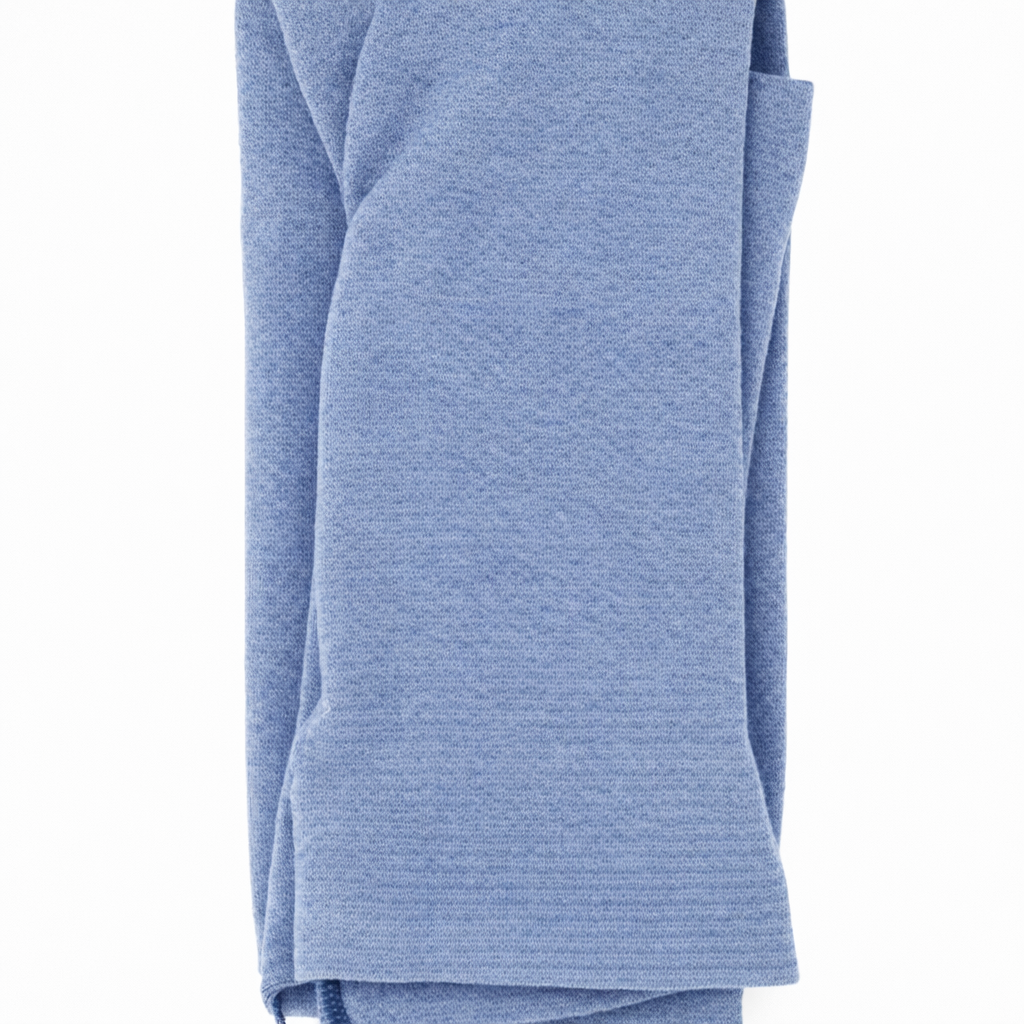 Florence Girls Microfiber Heater Opaque Tights (Style 1136) - heather-blue