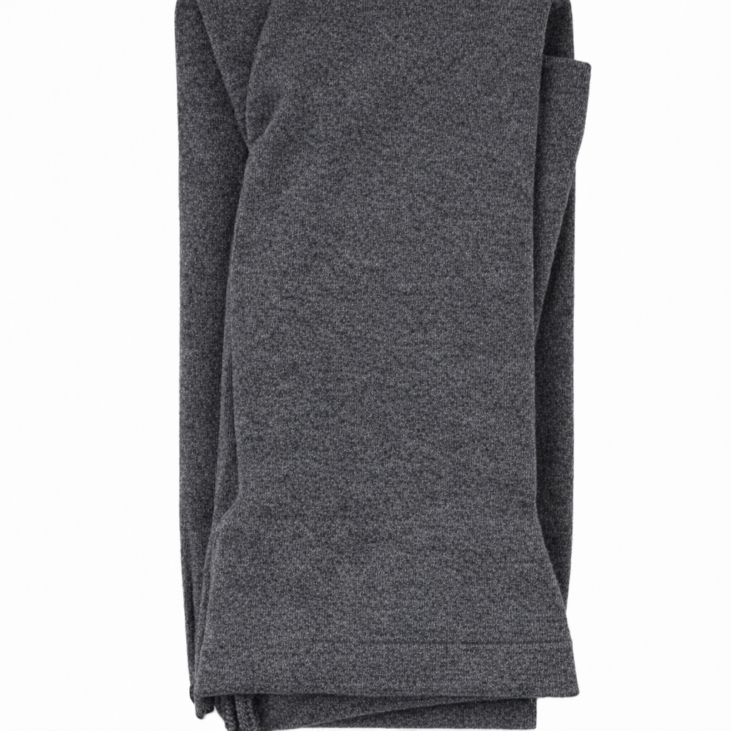 Florence Girls Microfiber Heater Opaque Tights (Style 1136) - heather-charcoal