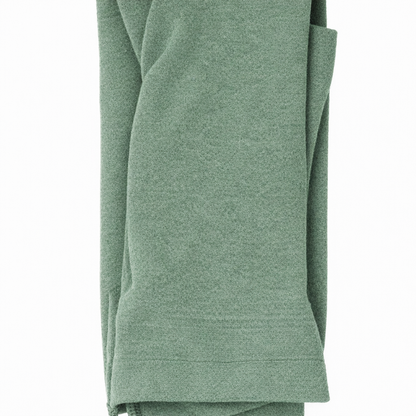 Florence Girls Microfiber Heater Opaque Tights (Style 1136) - heather-green