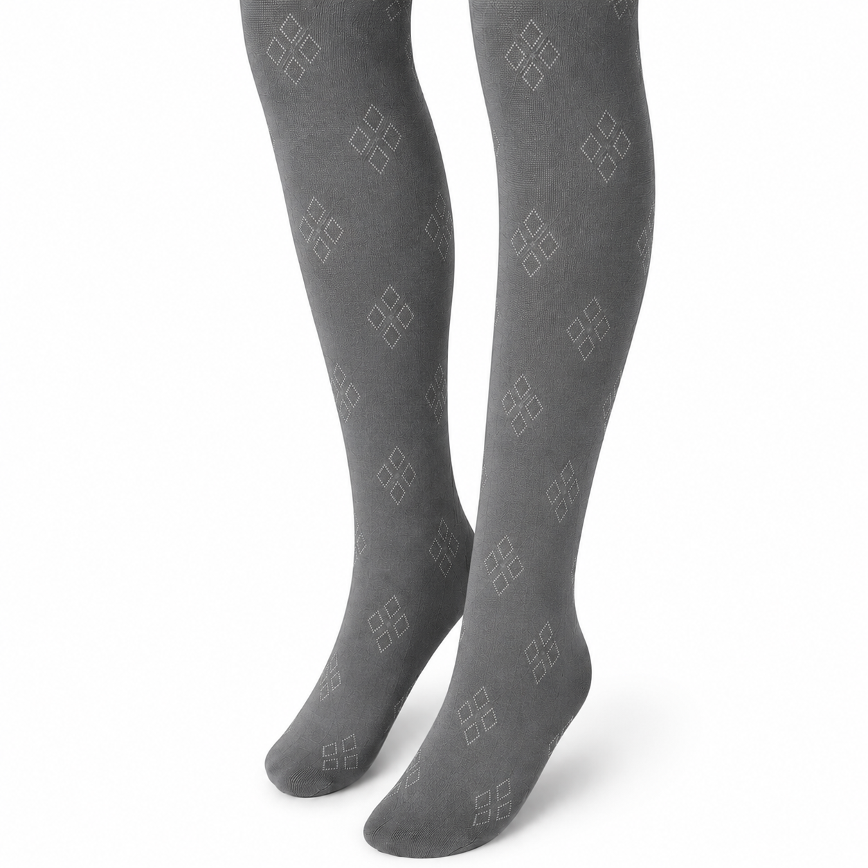 Florence Girls Pattern Tights – Argyle Cube (Style 1138)