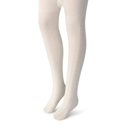 Florence Girls Pattern Tights – Side Argyle (Style 1140)