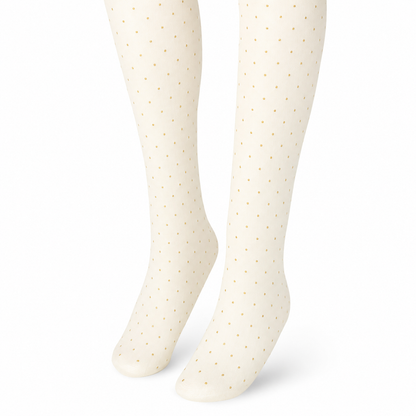 Florence Girls Pattern Tights – Lurex Dot (Style 1142)