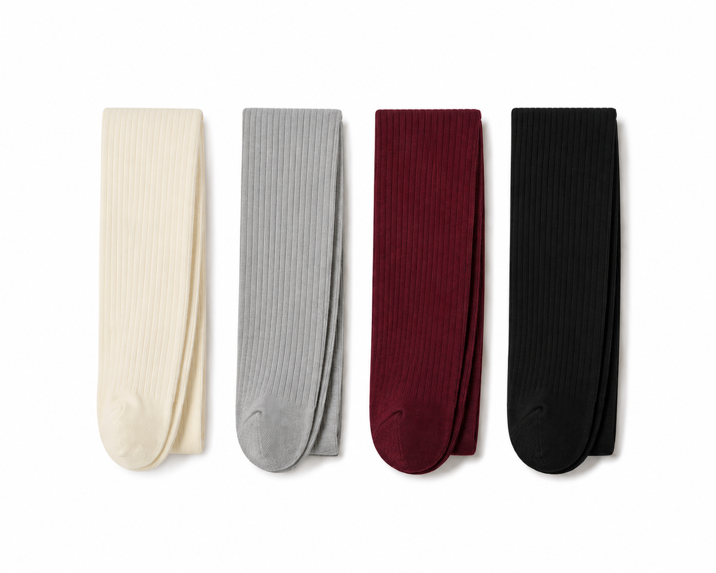 Florence Girls Micro-nylon Fine Rib Tights (Style 1168)