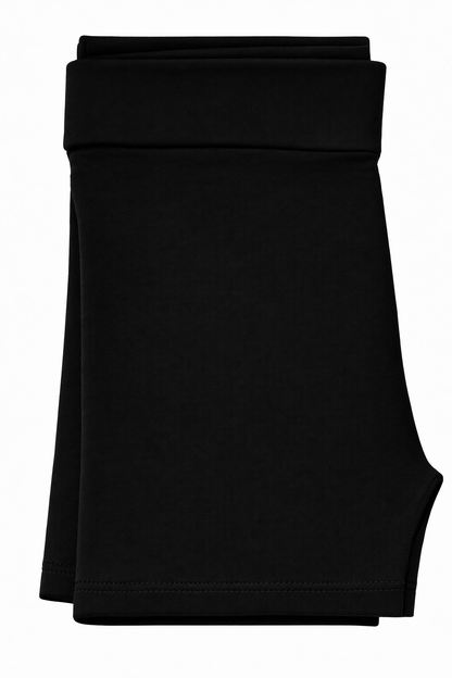 Butterfly Infant & Toddler Flat Slim Fit Cotton Shorts (Style 1340) - black