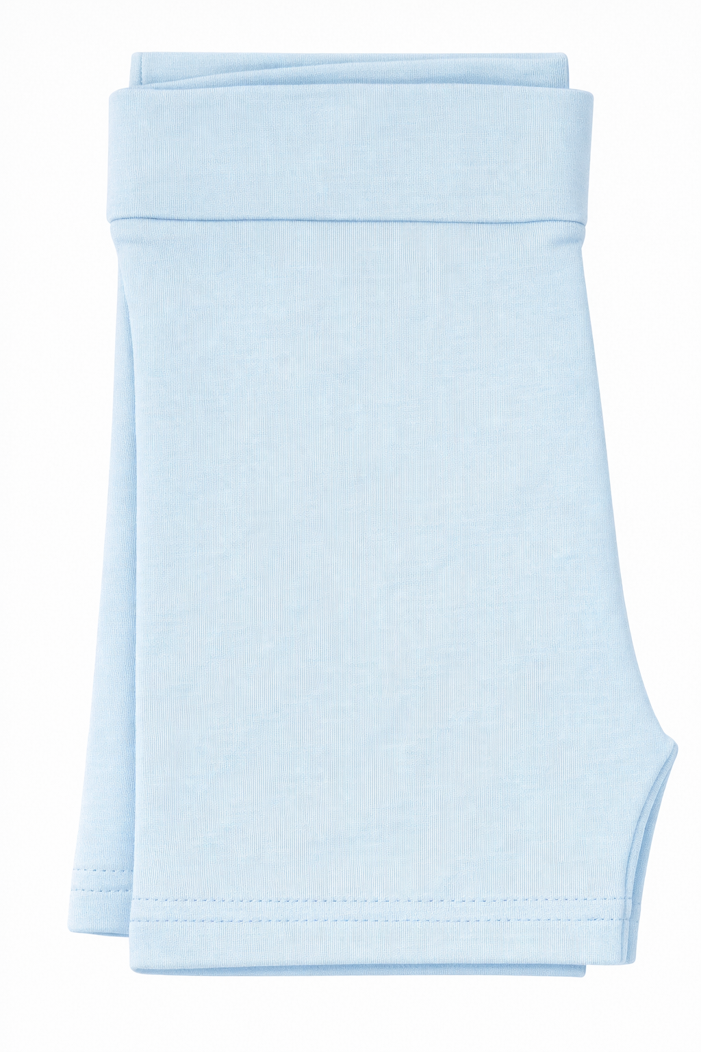 Butterfly Infant & Toddler Flat Slim Fit Cotton Shorts (Style 1340) - ice-blue