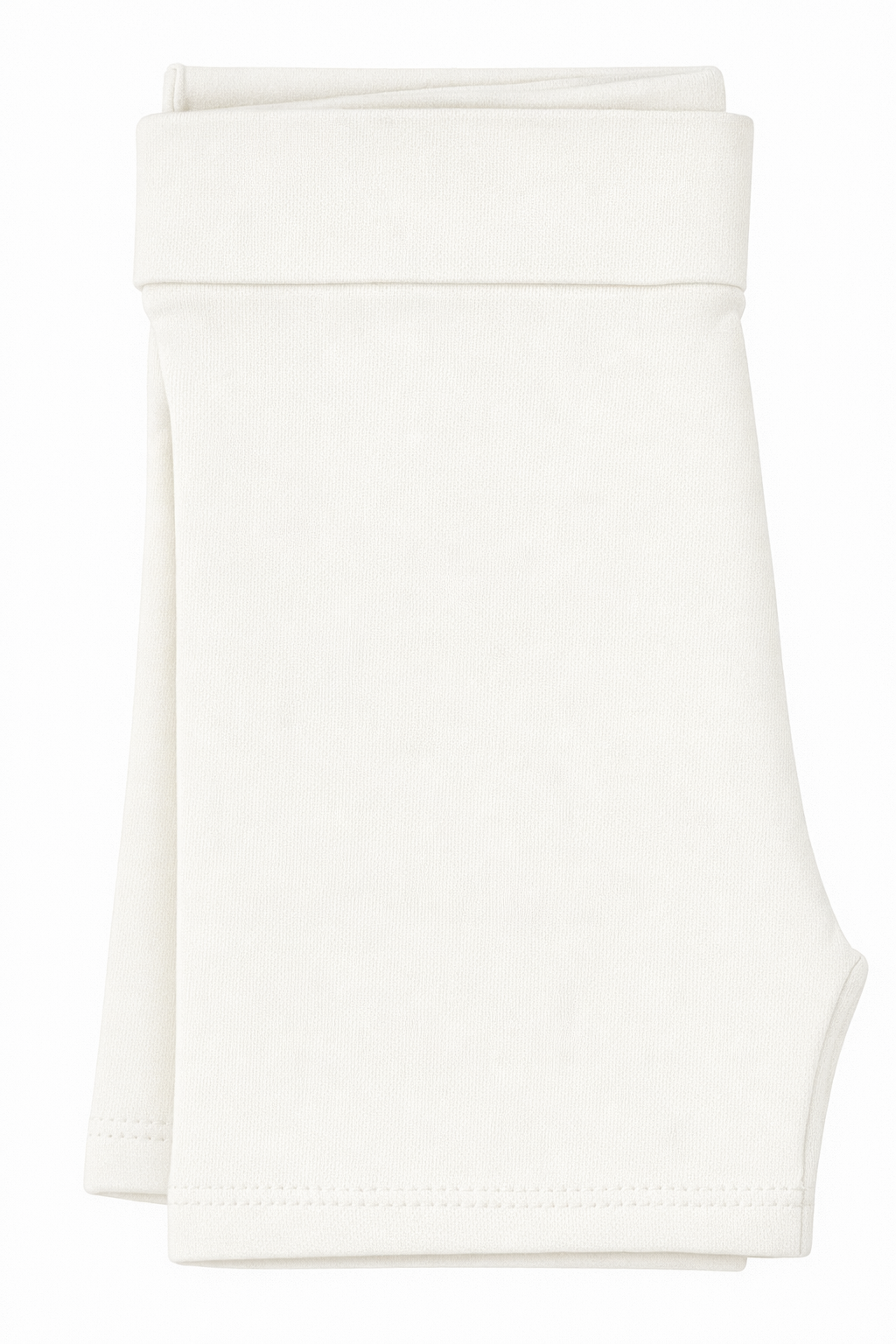 Butterfly Infant & Toddler Flat Slim Fit Cotton Shorts (Style 1340) - ivory