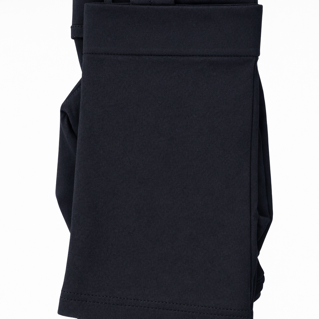 Butterfly Infant & Toddler Slim Fit Suspender Cotton Shorts (Style 1340S) - dark-navy