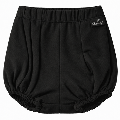 Butterfly Infant & Toddler Suede Bloomers (Style 1355) - black
