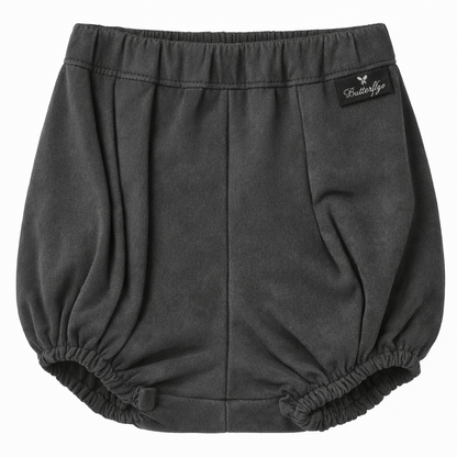 Butterfly Infant & Toddler Suede Bloomers (Style 1355) - dark-grey