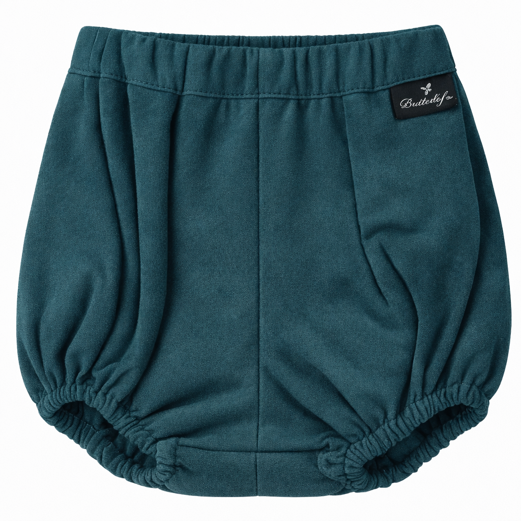Butterfly Infant & Toddler Suede Bloomers (Style 1355) - dark-teal