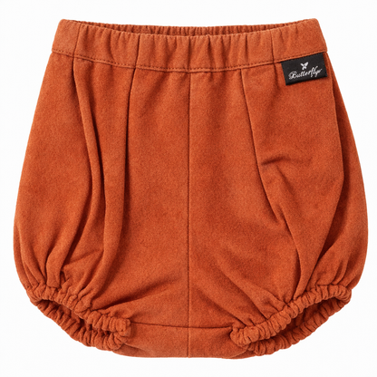 Butterfly Infant & Toddler Suede Bloomers (Style 1355) - rust