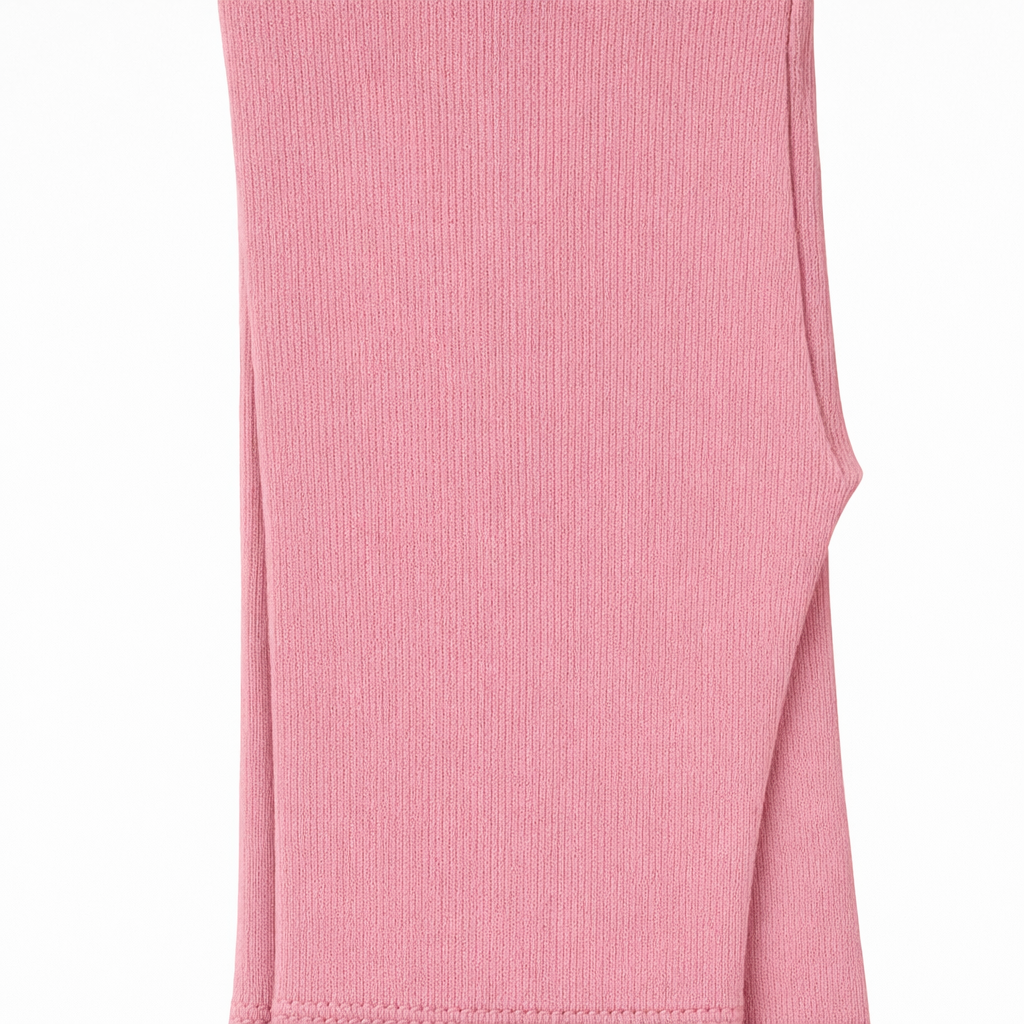 Butterfly Infant & Toddler Flat Medium Weight Cotton Capri Leggings (Style 1360) - dusty-pink