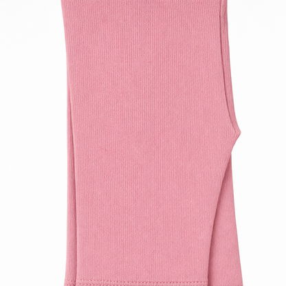 Butterfly Infant & Toddler Flat Medium Weight Cotton Capri Leggings (Style 1360) - dusty-pink