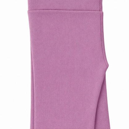 Butterfly Infant & Toddler Flat Medium Weight Cotton Capri Leggings (Style 1360) - mauve