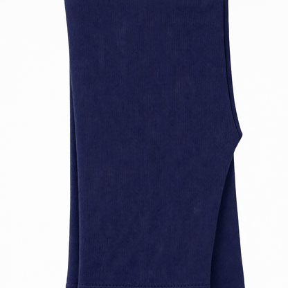 Butterfly Infant & Toddler Flat Medium Weight Cotton Capri Leggings (Style 1360) - navy