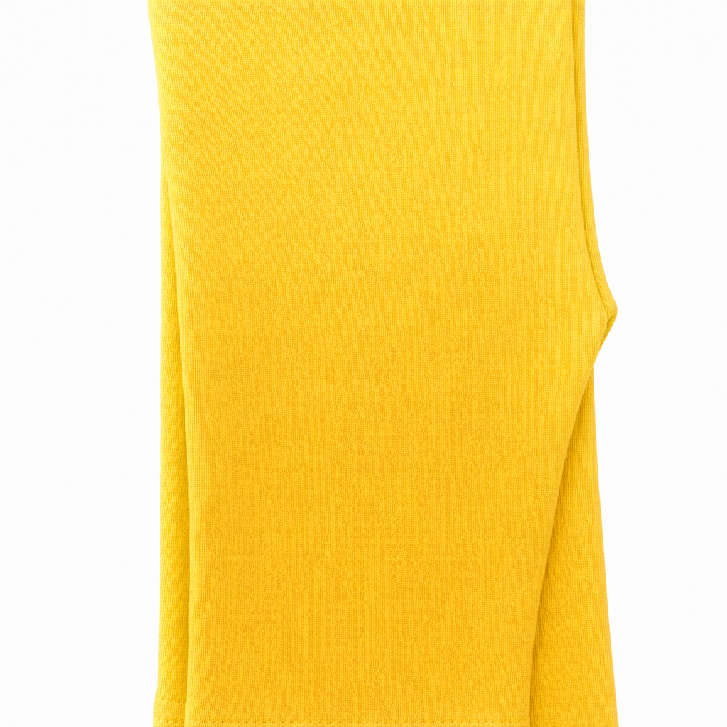Butterfly Infant & Toddler Flat Medium Weight Cotton Capri Leggings (Style 1360) - yellow