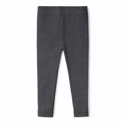 Butterfly Infant & Toddler Flat Medium Weight Cotton Seamless Leggings (Style 1370) - dark-heather-grey