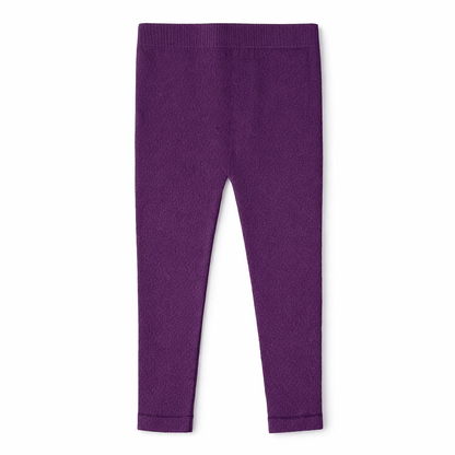 Butterfly Infant & Toddler Flat Medium Weight Cotton Seamless Leggings (Style 1370) - eggplant