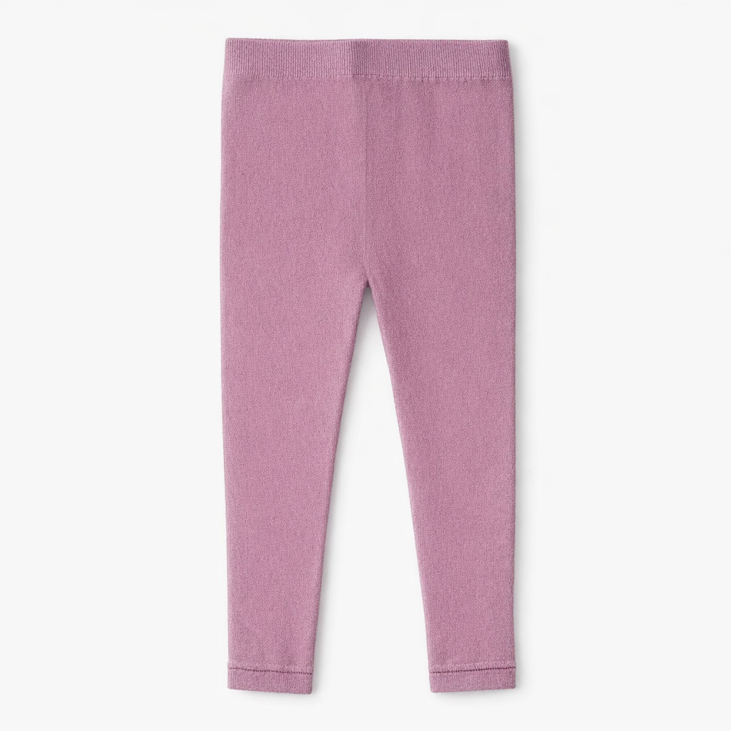 Butterfly Infant & Toddler Flat Medium Weight Cotton Seamless Leggings (Style 1370) - mauve