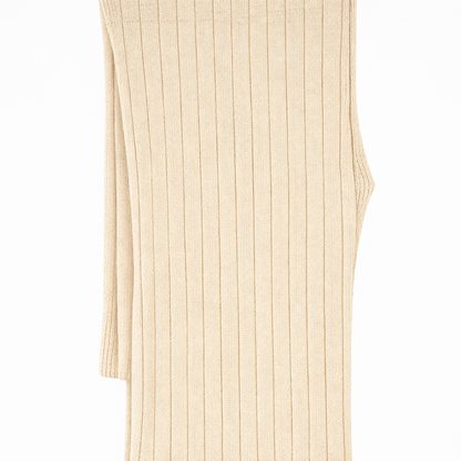Butterfly Infant & Toddler Ribbed Medium Weight Cotton Seamless Leggings (Style 1375) - light-beige