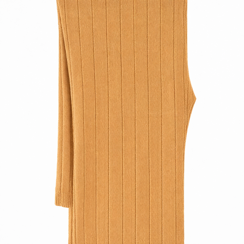 Butterfly Infant & Toddler Ribbed Medium Weight Cotton Seamless Leggings (Style 1375) - peanut-butter