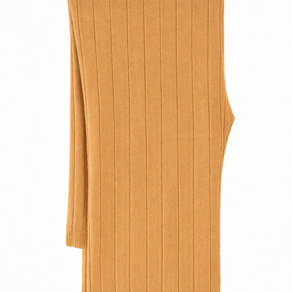 Butterfly Infant & Toddler Ribbed Medium Weight Cotton Seamless Leggings (Style 1375) - peanut-butter