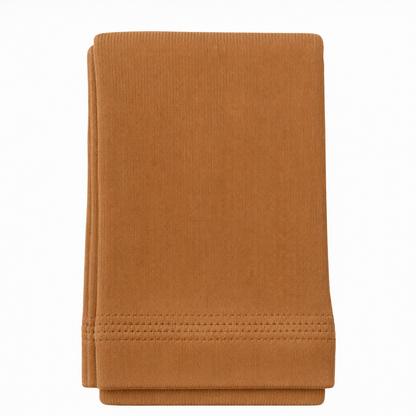 Butterfly Infant & Toddler Flat Medium Weight Cotton Legging (Style 1379) - camel