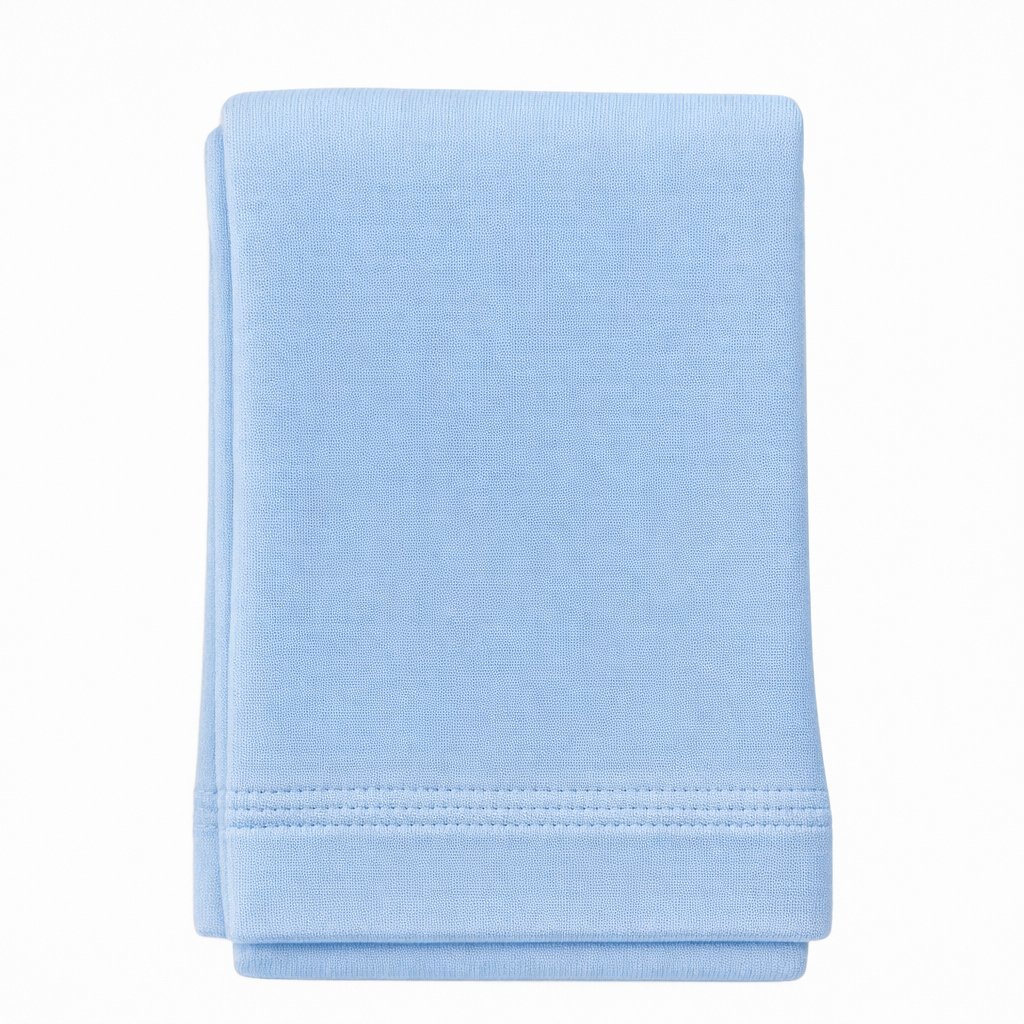 Butterfly Infant & Toddler Flat Medium Weight Cotton Legging (Style 1379) - pale-blue