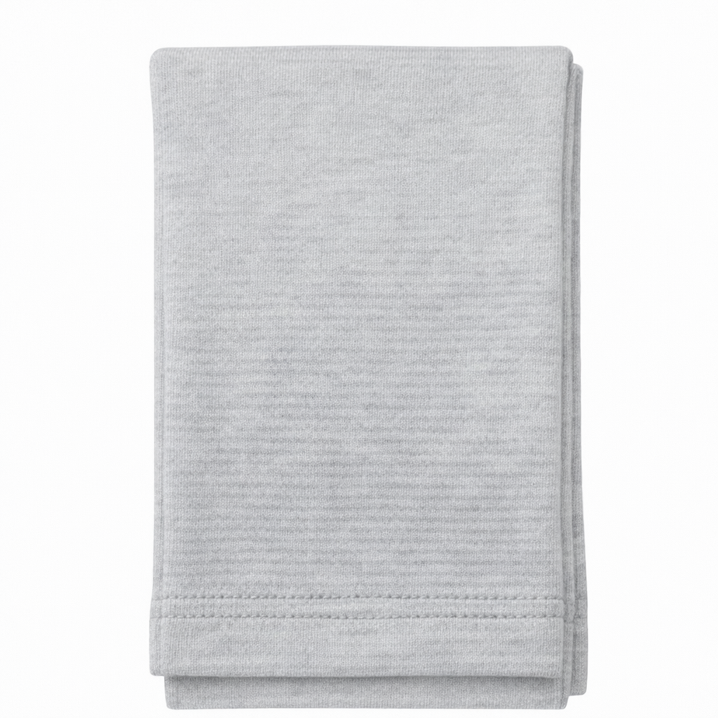 Butterfly Infant & Toddler Flat Light Weight Cotton Leggings (Style 1380) - light-heather-grey