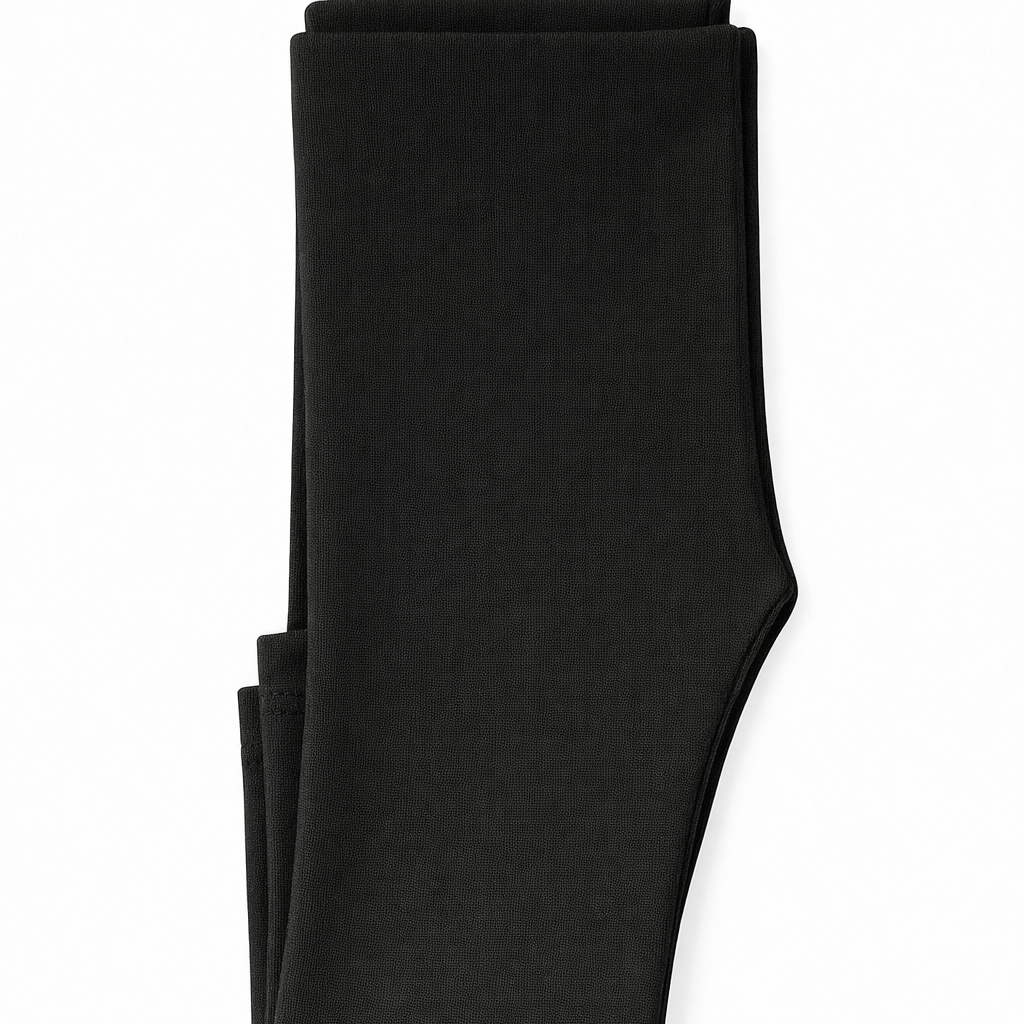 Butterfly Infant & Toddler Flat Slim Fit Cotton Legging (Style 1384) - black