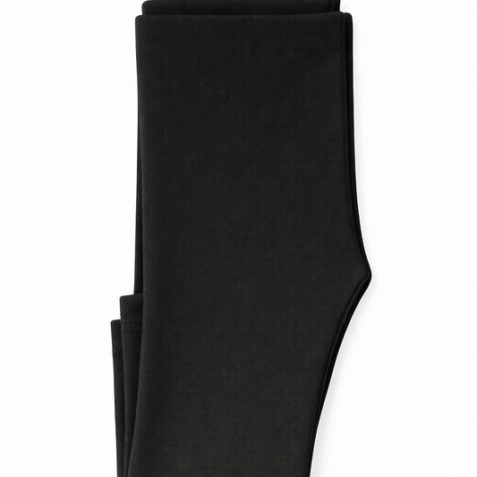 Butterfly Infant & Toddler Flat Slim Fit Cotton Legging (Style 1384) - black