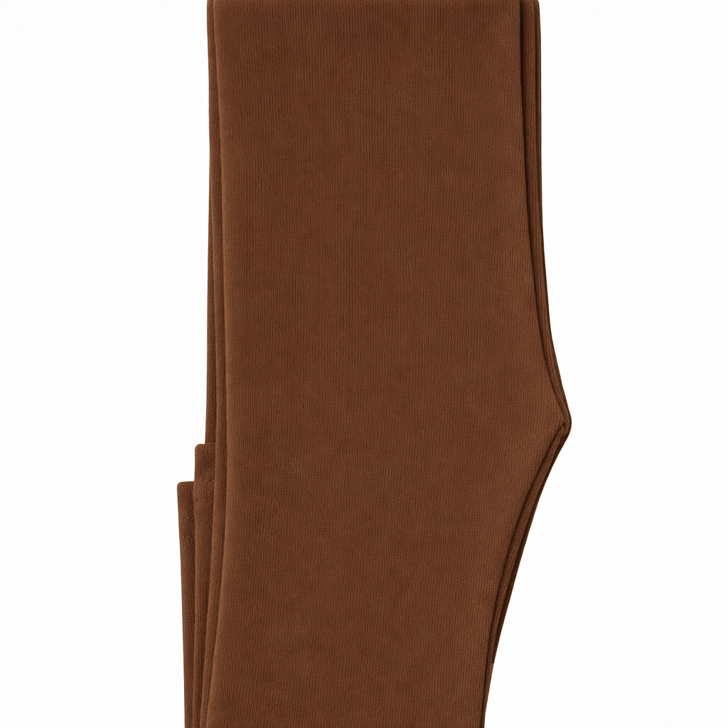 Butterfly Infant & Toddler Flat Slim Fit Cotton Legging (Style 1384) - brown