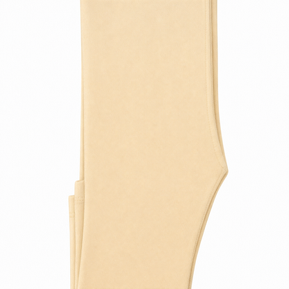 Butterfly Infant & Toddler Flat Slim Fit Cotton Legging (Style 1384) - cream