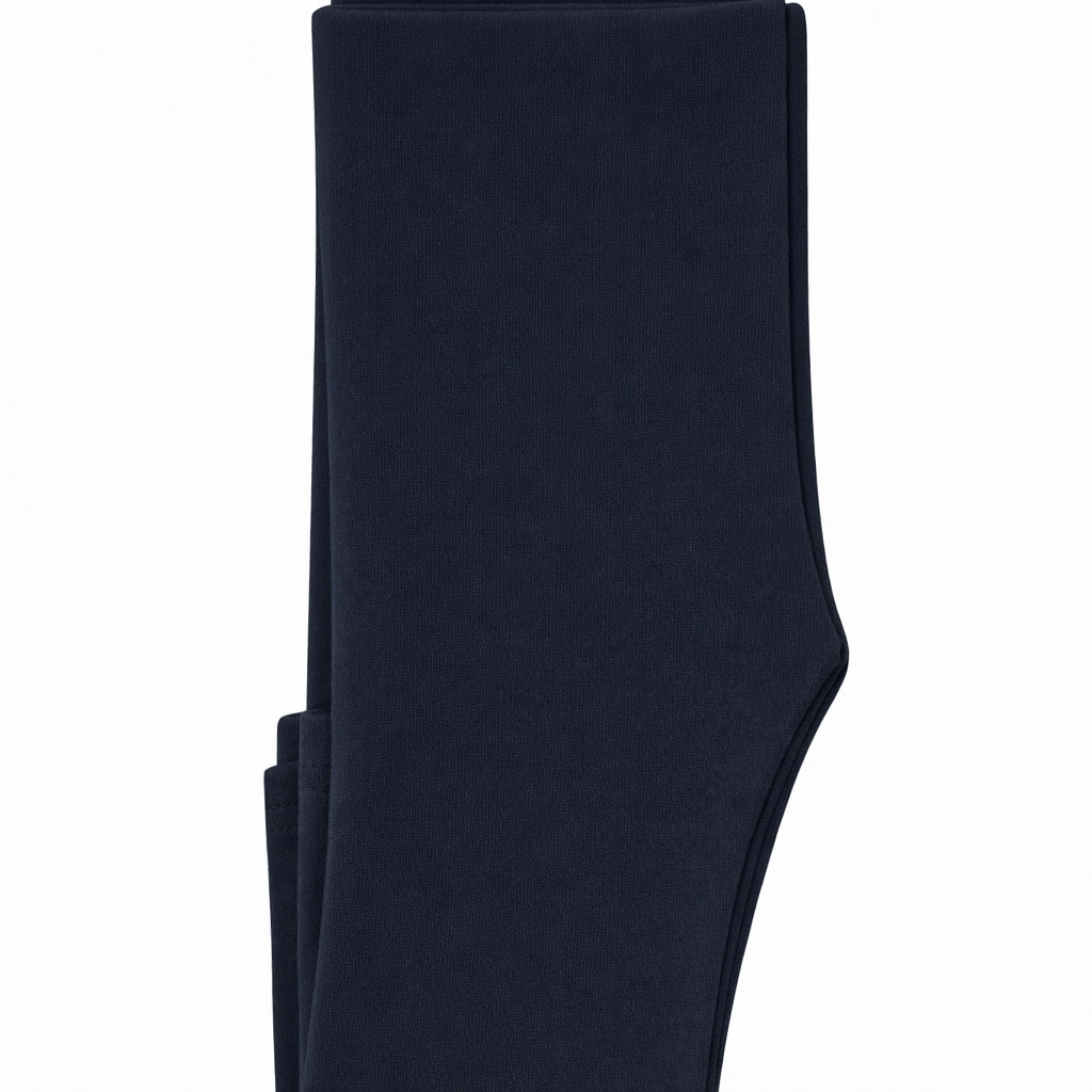 Butterfly Infant & Toddler Flat Slim Fit Cotton Legging (Style 1384) - dark-navy