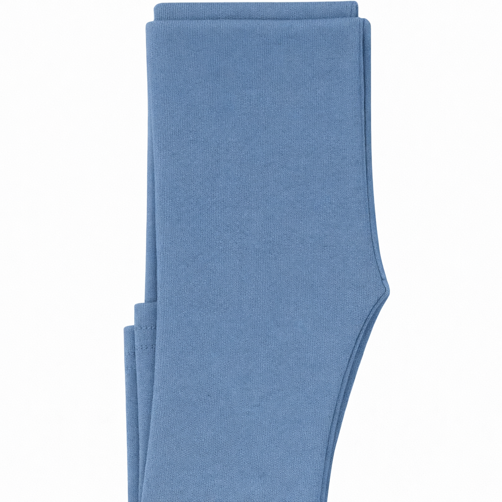 Butterfly Infant & Toddler Flat Slim Fit Cotton Legging (Style 1384) - dusty-blue