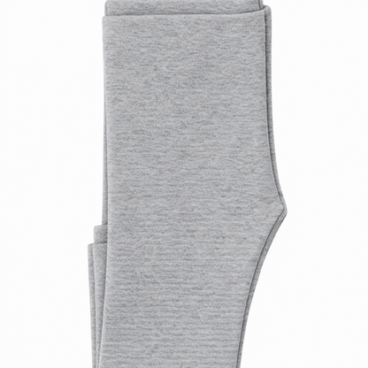 Butterfly Infant & Toddler Flat Slim Fit Cotton Legging (Style 1384) - heather-grey