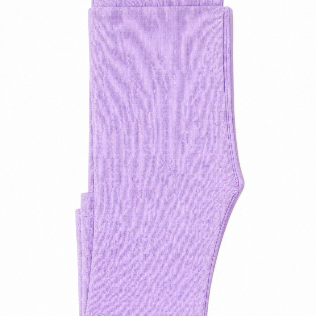 Butterfly Infant & Toddler Flat Slim Fit Cotton Legging (Style 1384) - lilac