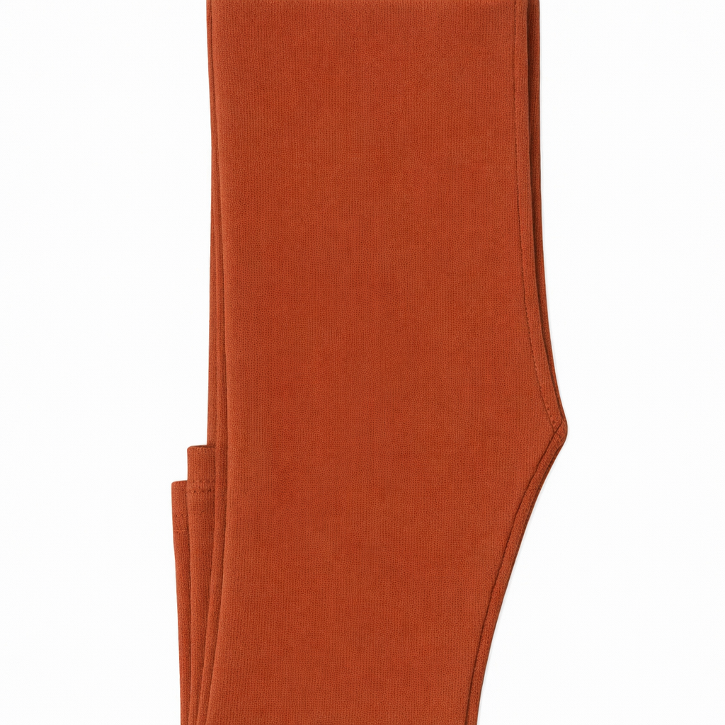 Butterfly Infant & Toddler Flat Slim Fit Cotton Legging (Style 1384) - rust
