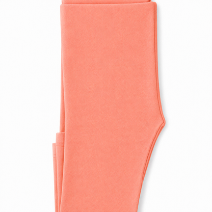 Butterfly Infant & Toddler Flat Slim Fit Cotton Legging (Style 1384) - salmon