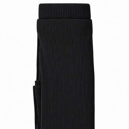 Butterfly Infant & Toddler Fine Ribbed Light Weight Cotton Leggings (Style 1387) - black