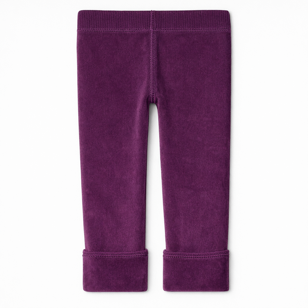 Butterfly Infant & Toddler Velour Cotton Reversible Leggings (Style 1390)