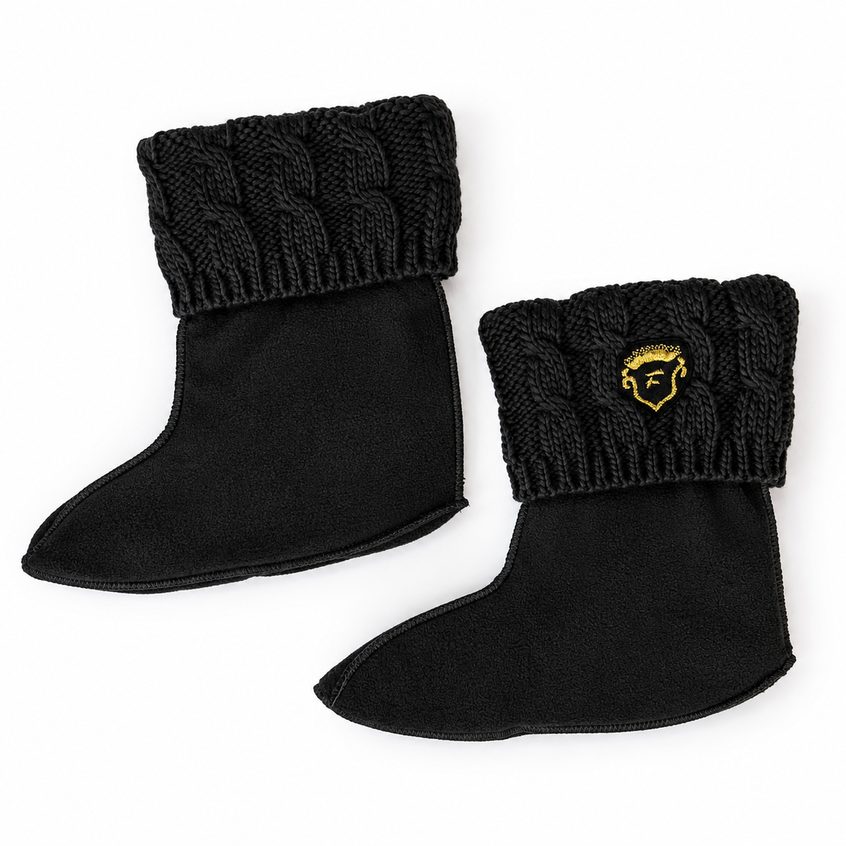 Florence Kids Fleece Boot Liners (Style 1630) - black