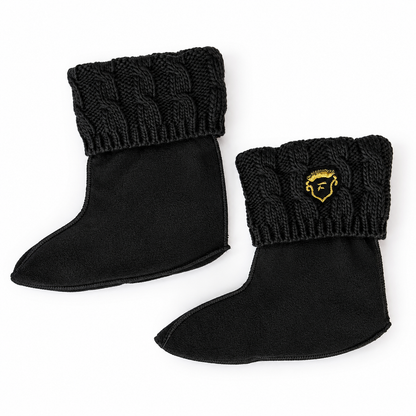 Florence Kids Fleece Boot Liners (Style 1630) - black