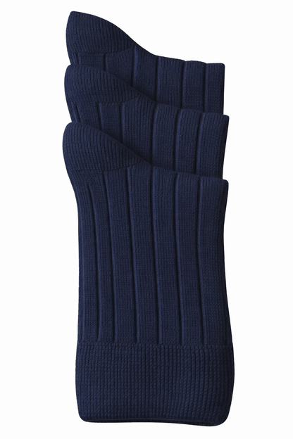 Florence Boys Bamboo Ribbed Dress Socks – 3 Pack (Style 170)