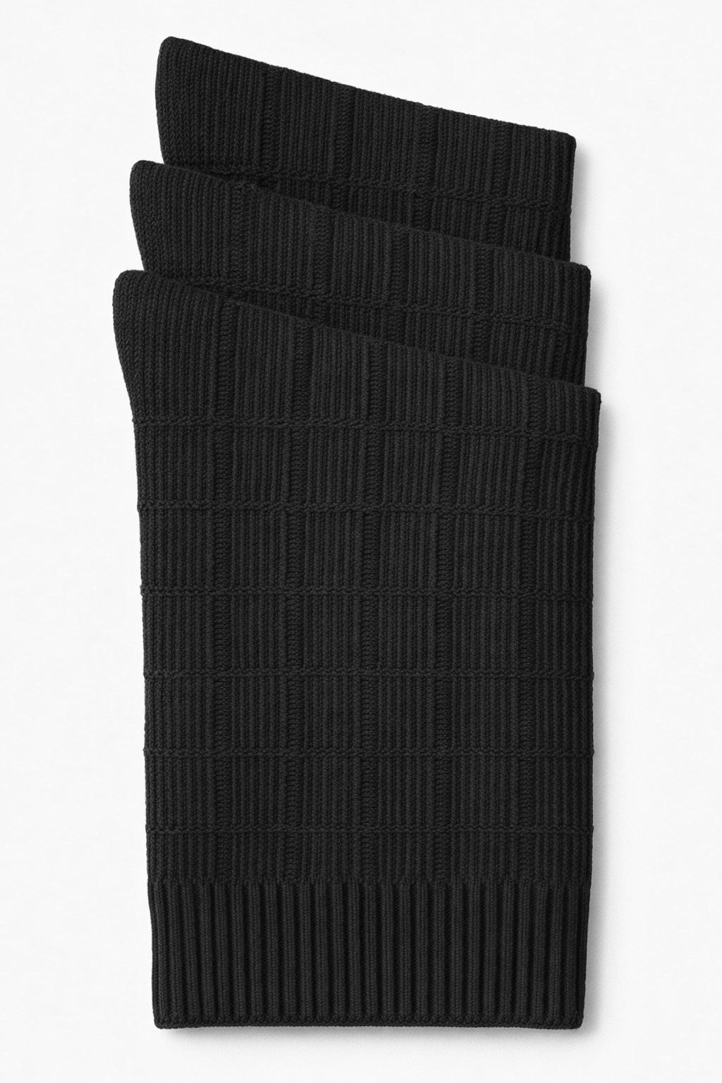 Florence Boys Bamboo Plaid Dress Socks (Style 175) - black