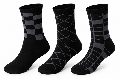 Florence Bamboo Boys Pattern Sock Set – 3 Pack (Style 178)