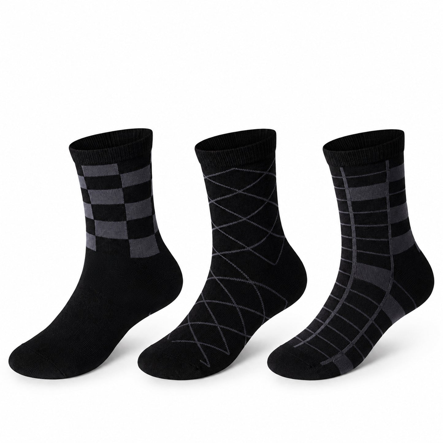 Florence Bamboo Boys Pattern Sock Set – 3 Pack (Style 178)